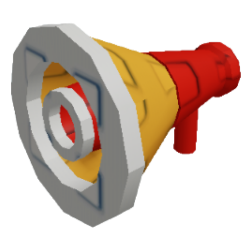 Megaphone gear icon in Grow A Garden 2